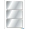 Etiquetas plateadas Herma DECOR 34 x 67 mm 9 unid.