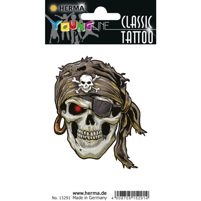 Herma FASHIONLine CLASSIC Tattoo Pirata XXL