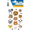 Herma MAGIC Pegatinas Caras de Animales, Piedra