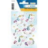 Herma MAGIC Pegatina Unicornio Polvo de Estrellas, Joya