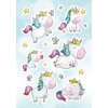 Herma MAGIC Pegatina Unicornio Polvo de Estrellas, Joya
