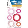 Etiquetas Herma HOME "New Look Bunt", autoadhesivas