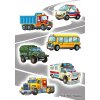 Pegatina Herma MAGIC Funny Cars, papel de aluminio
