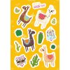 Herma MAGIC Sticker La Llama, papel de aluminio brillante