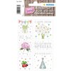 Herma HOME Sticker Sticker de regalo Buena Suerte, gofrado plateado