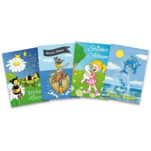 Herma Sticker Scrapbook para niños, A5, "Mejores amigos" (16 páginas, en blanco)