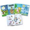 Herma Sticker Scrapbook para niños, A5, "Mejores amigos" (16 páginas, en blanco)