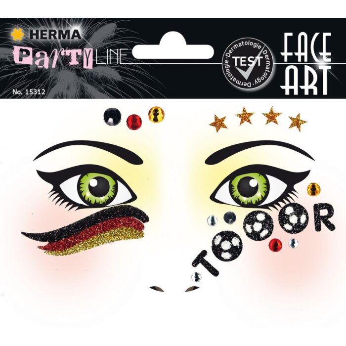Pegatina Herma FASHIONLine Face Art Alemania