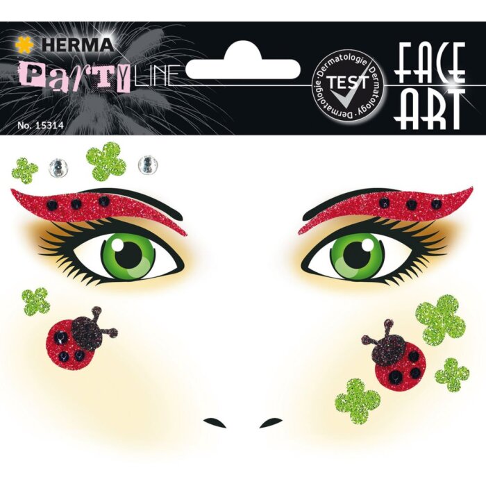 Herma FASHIONLine Pegatina Arte Facial Mariquita