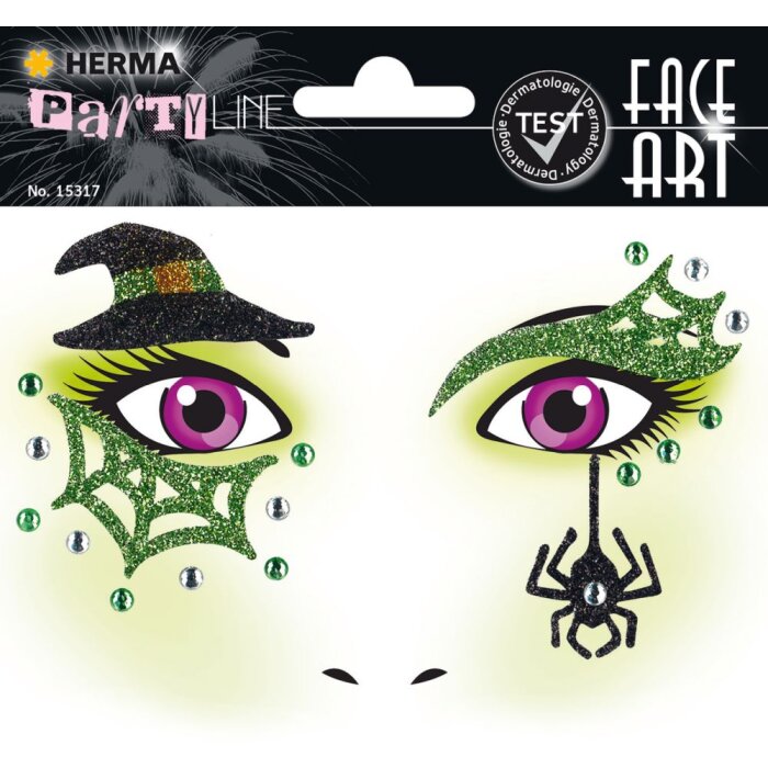 Herma FASHIONLine Pegatina Arte Facial Bruja