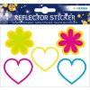 Herma reflector adhesivo corazones + flores