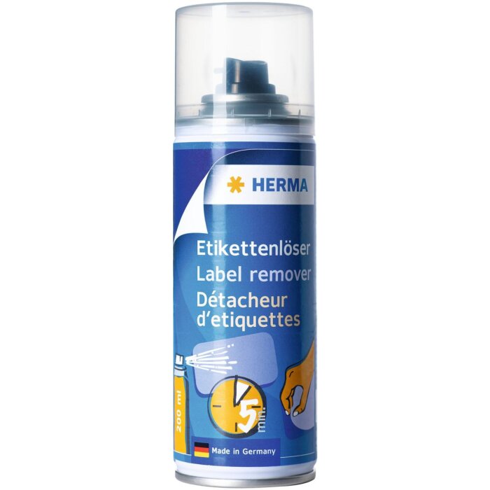 Herma eliminador de etiquetas bote aerosol 200 ml