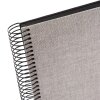 Goldbuch Álbum de espiral Summertime gris 24x17 cm 40 páginas negras