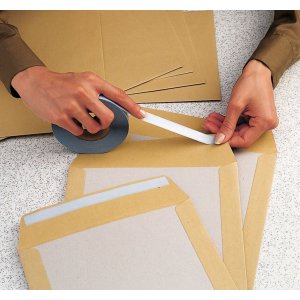 Cinta adhesiva de doble cara, firmemente adherente, de papel, 50 m