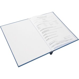 Carpeta de certificados azul A4