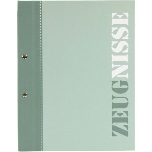 Carpeta de informes verde A4