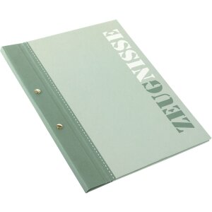 Carpeta de informes verde A4