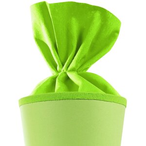 Bolsa escolar Goldbuch Craft con cierre de fieltro 70 cm menta
