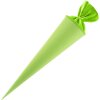 Bolsa escolar Goldbuch Craft con cierre de fieltro 70 cm menta