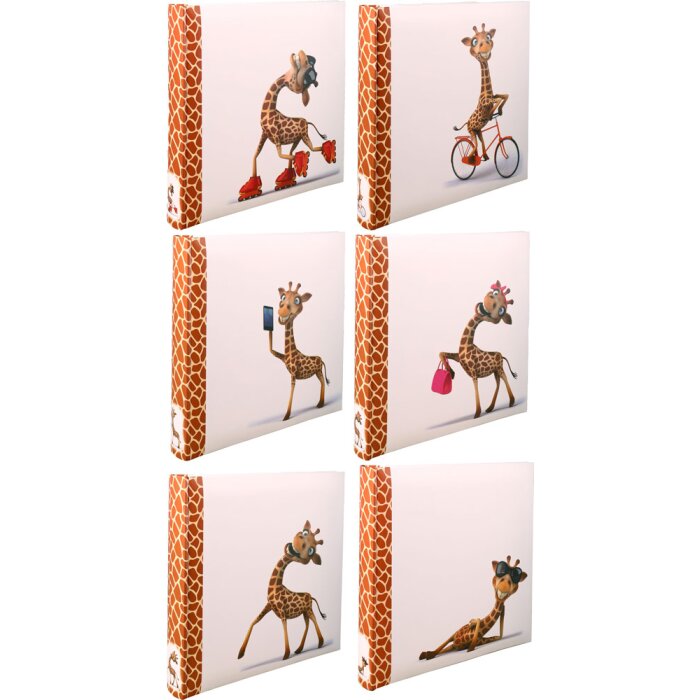 Walther XL Álbum infantil Jirafa 30x30 cm 100 páginas blancas