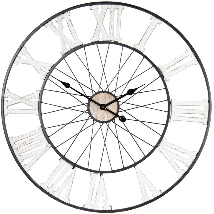 Reloj Ø 80x4 cm - 1xAA blanco - 5KL0136