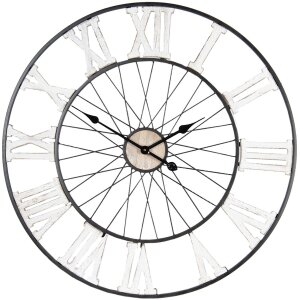 Reloj Ø 80x4 cm - 1xAA blanco - 5KL0136