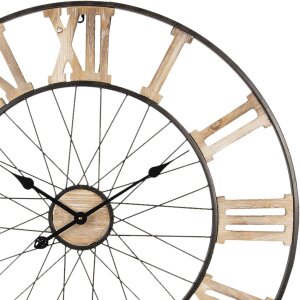 Reloj Ø 80x4 cm - 1xAA blanco - 5KL0136