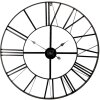 Reloj Ø 80x4 cm - 1xAA Blanco - Negro - 5KL0140M