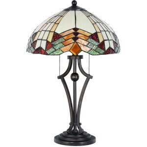 Lámpara de mesa Tiffany Komplet Ø 40 cm...