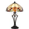 Lámpara de mesa Tiffany Komplet Ø 40 cm multicolor - 5LL-5961
