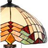 Lámpara de mesa Tiffany Komplet Ø 40 cm multicolor - 5LL-5961