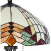 Lámpara de mesa Tiffany Komplet Ø 40 cm multicolor - 5LL-5961