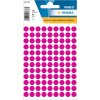VARIO Herma Puntos de marcado rosa 8 mm