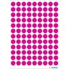 VARIO Herma Puntos de marcado rosa 8 mm
