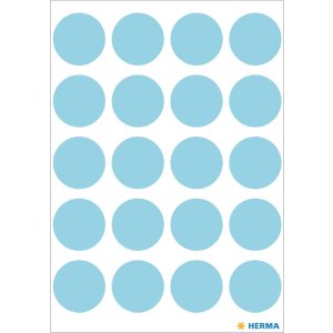 Etiquetas multiuso VARIO COLOR DOTS AZUL 19 mm