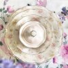Clayre & Eef TWFBO Tazón Sopa Ø 15 cm Flores de Porcelana Multicolor Redondo
