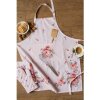 Clayre & Eef TWFBO Tazón Sopa Ø 15 cm Flores de Porcelana Multicolor Redondo