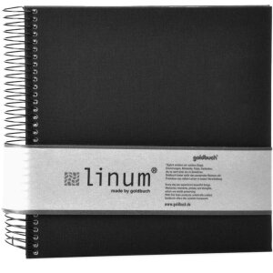 Goldbuch Álbum espiral Linum 22x20 cm 40...