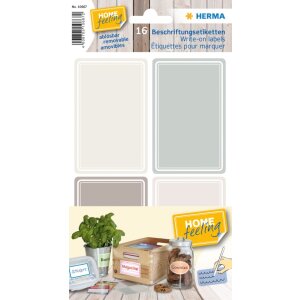 Herma HOME Etiquetas de etiquetado 52x82 mm removibles