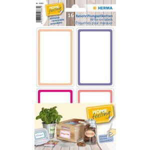Herma HOME Etiquetas de etiquetado 52x82 mm removibles