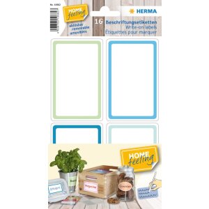 Herma HOME Etiquetas de etiquetado 52x82 mm removibles