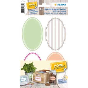 Herma HOME Etiquetas de etiquetado 52x82 mm removibles