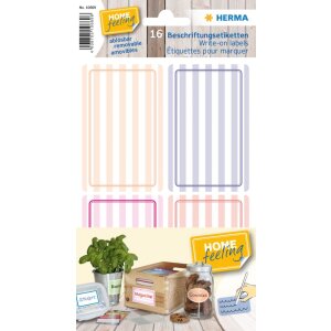 Herma HOME Etiquetas de etiquetado 52x82 mm removibles