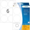 Etiquetas multiuso blancas Ø 50 mm papel redondo mate 192 unid.
