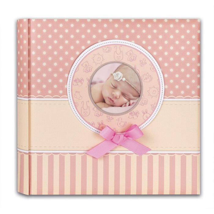 ZEP Álbum bebé Matilda rosa 31x31 cm 60 páginas blancas