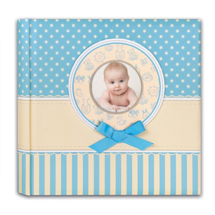 Álbum bebé Matilda azul 31x31 cm