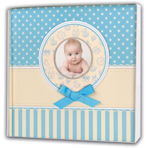Álbum bebé Matilda azul 31x31 cm