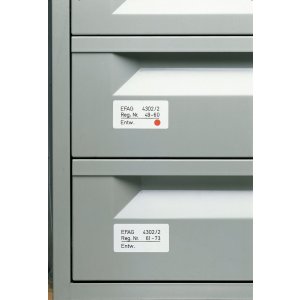 Etiquetas multiuso blancas 19x40 mm papel mate 640 unid.