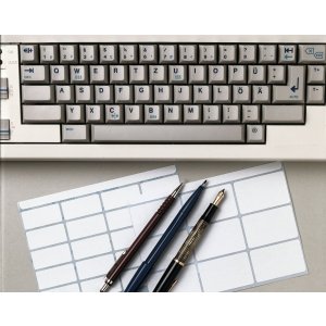 Etiquetas multiuso blancas 19x40 mm papel mate 640 unid.
