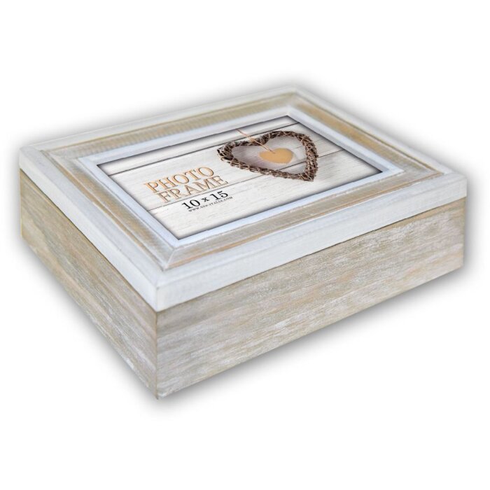 Caja de madera ZACAPA natural 10x15 cm y 13x18 cm y 15x20 cm